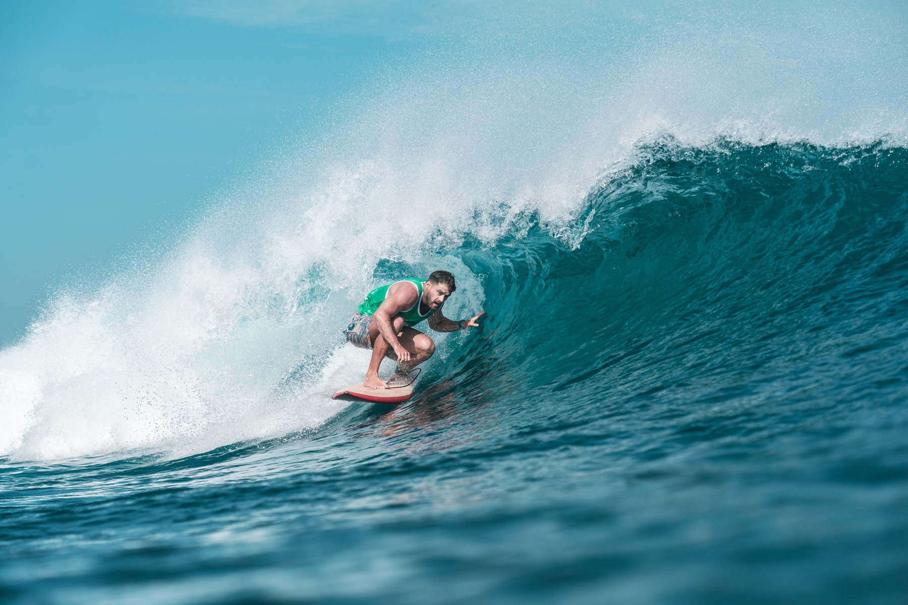 Single Fin — water