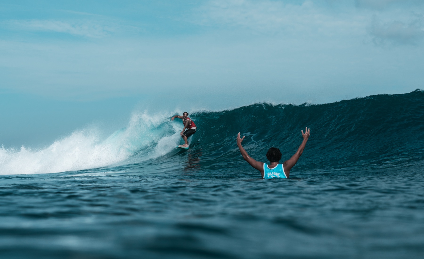 Single Fin — water