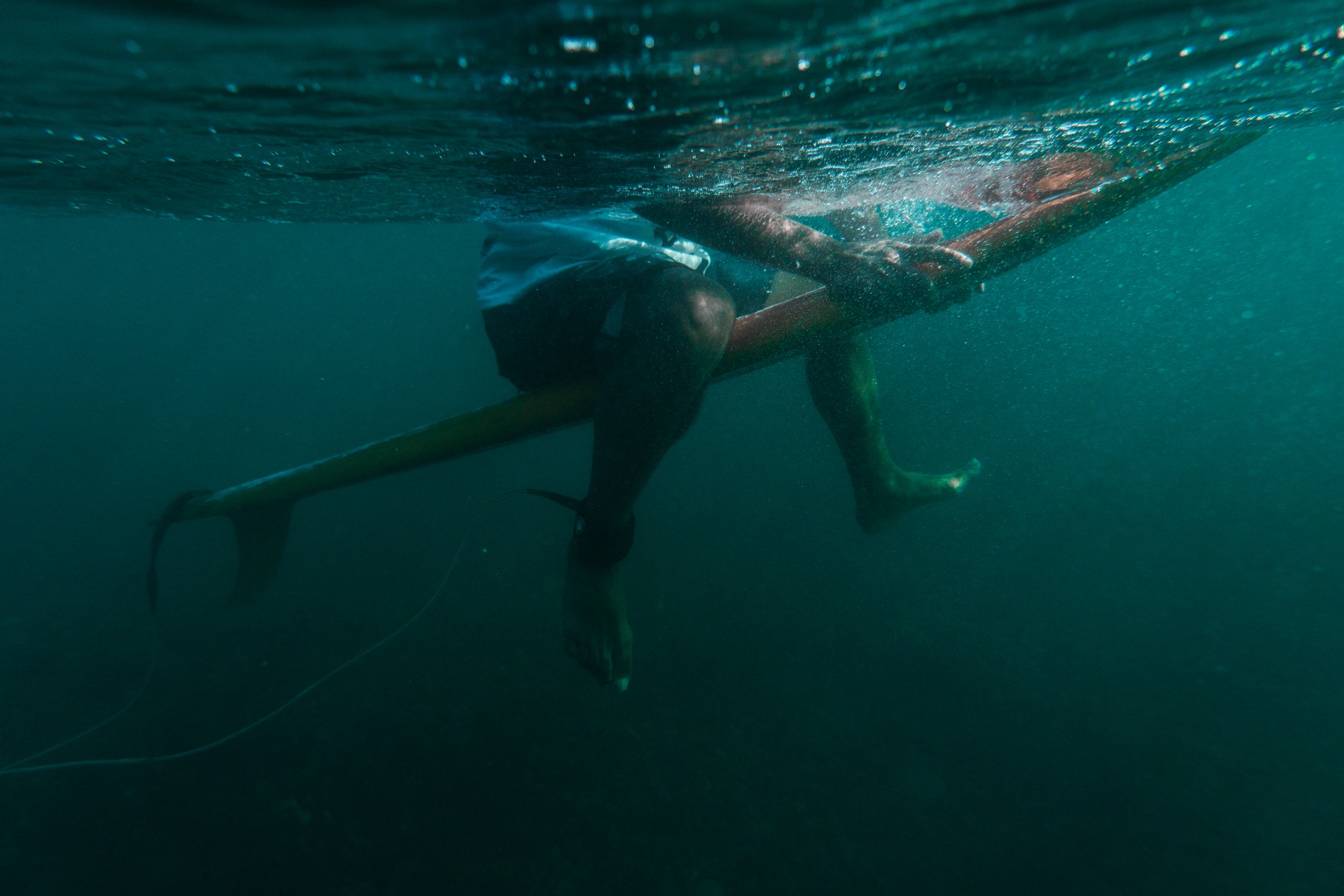 Single Fin — water